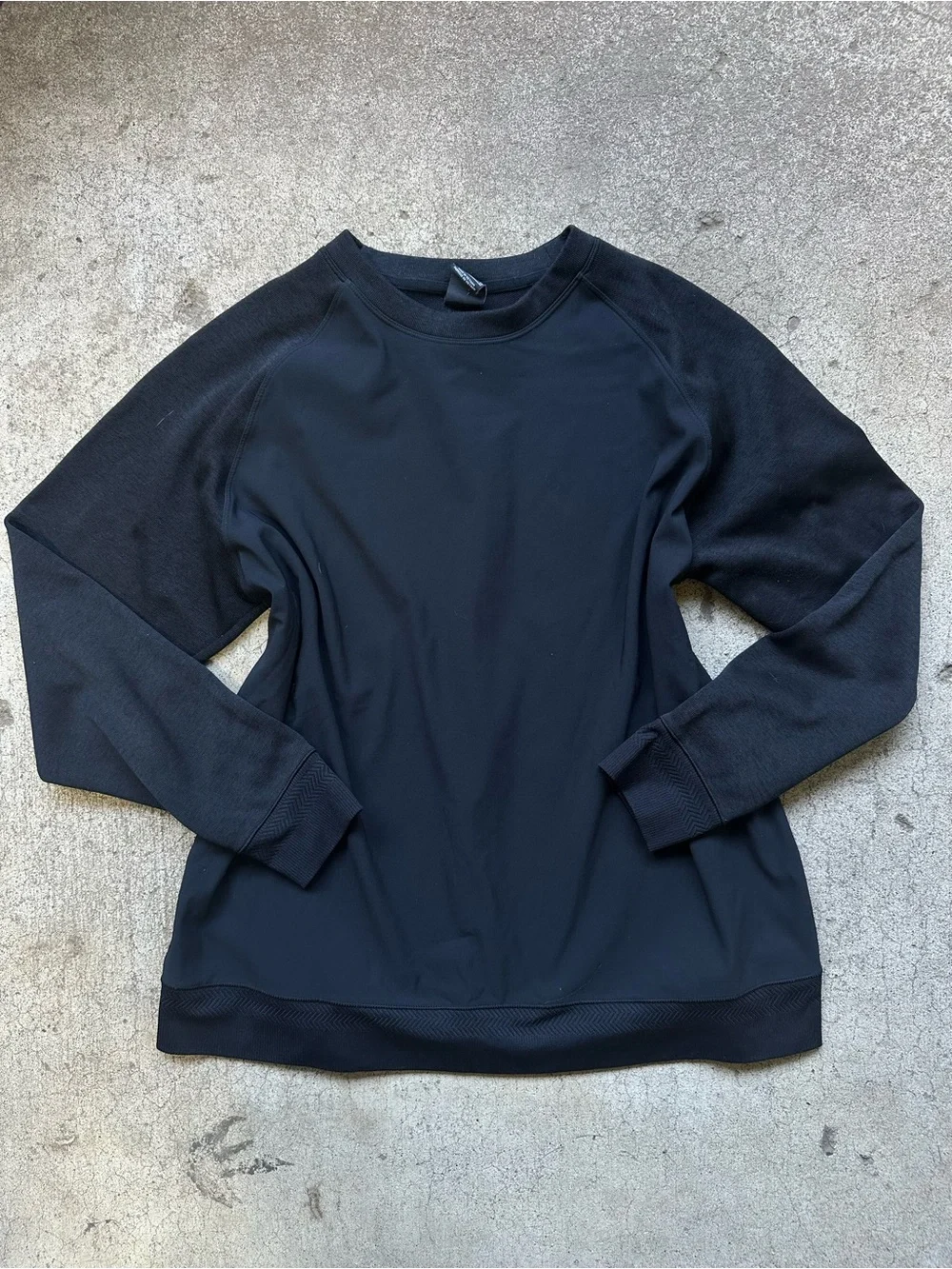 Nike Black Dri Fit Golf  Crewneck Sweatshirt